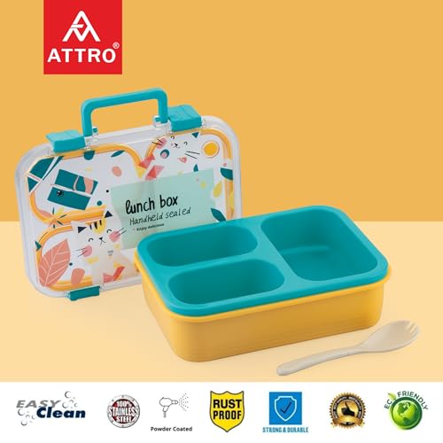 ATTRO Kitty Kart Plastic Lunch