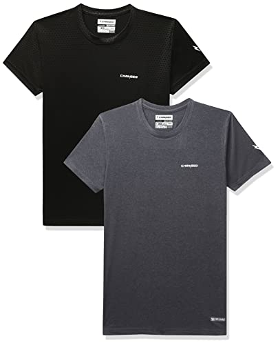 Charged Brisk-002 Melange Round Neck