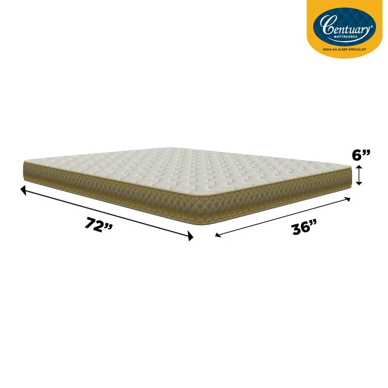 Centuary Mattresses Softopedic 2.0,6-Inch Double