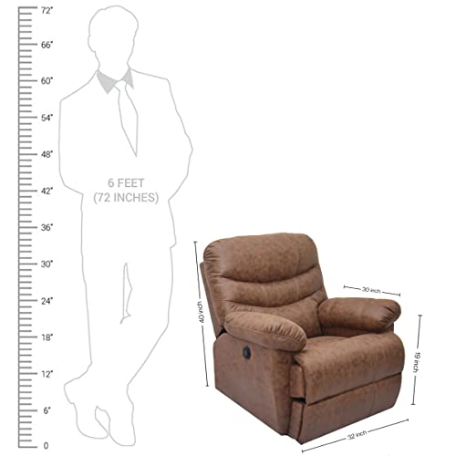 Motorized Recliner Chair | Tan