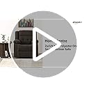 Home Centre Zurich Next Fabric 1-Seater Standard Sofa Recliner - Brown - Image 2
