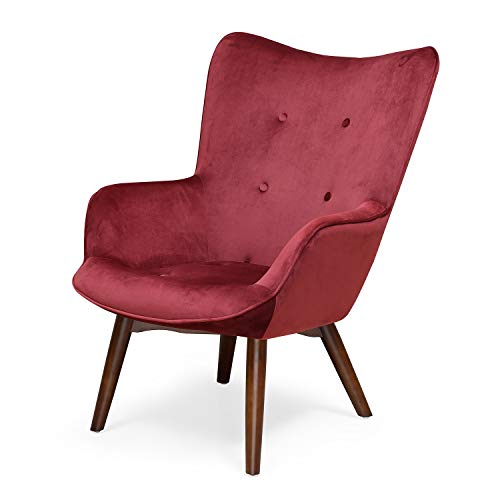 @home By Nilkamal Leisure Chair (Red) - Image 3