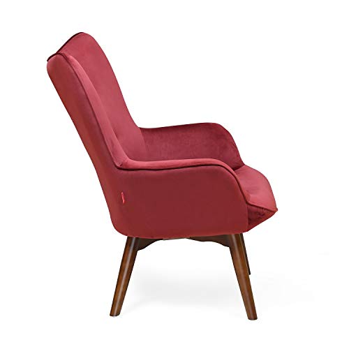 @home By Nilkamal Leisure Chair (Red) - Image 4