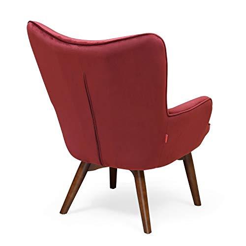 @home By Nilkamal Leisure Chair (Red) - Image 5