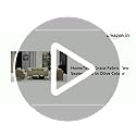 HomeTown Grace Fabric Two Seater Sofa in Olive Colour - Image 2