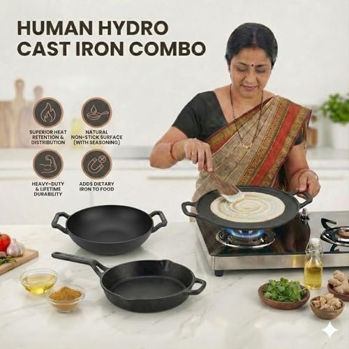 Human Hydro Cast Iron Cookware