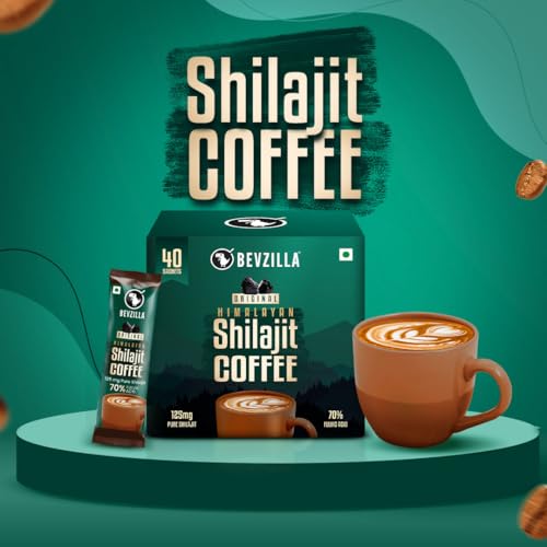 Bevzilla Himalayan Shilajit Coffee Powder