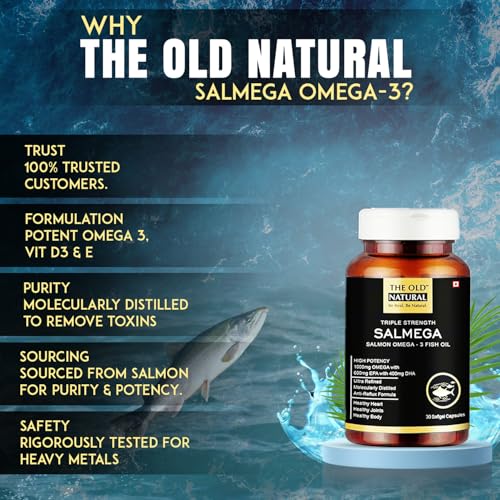 Salmega Triple Strength Salmon Omega-3