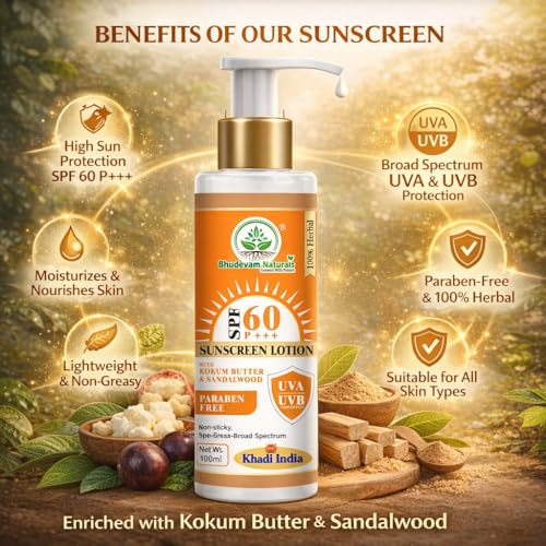 Khadi Sunscreen SPF 60 PA+++