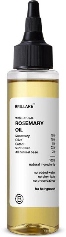 BRILLARE 10% Rosemary Hair Oil