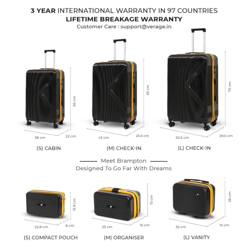 Brampton 6-Piece Family Luggage Set