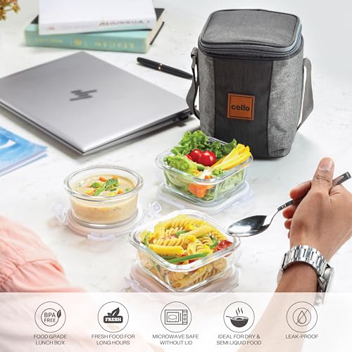 CELLO Glassy Mix Lunch Box