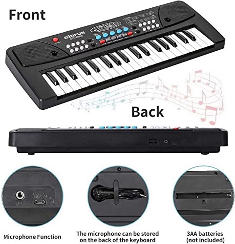 Kids Piano Keyboard with Mic