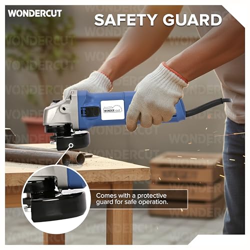 WONDERCUT WC-AG-6-100 Angle Grinder, 750W
