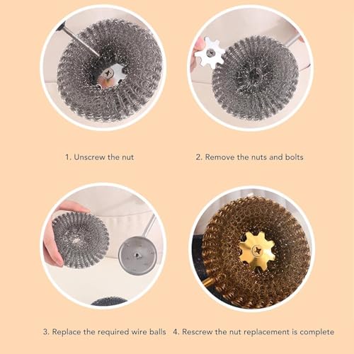 Stainless Steel Scrubber Brush
