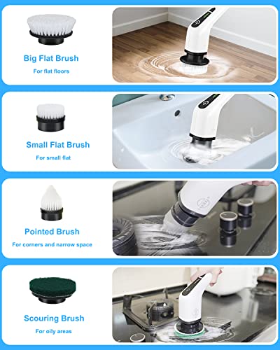 Electric Spin Scrubber, Leebein Cordless