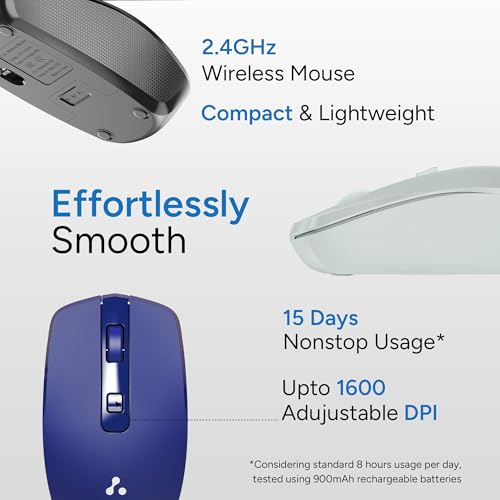 Ambrane Wireless Mouse with 2.4GHz