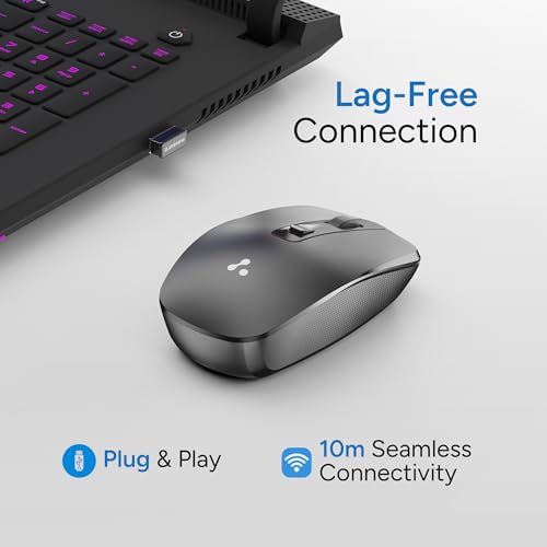 Ambrane Wireless Mouse with 2.4GHz