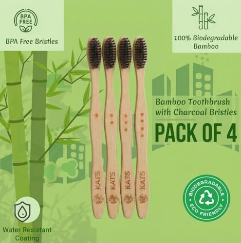 KATS Organic Bamboo Toothbrush