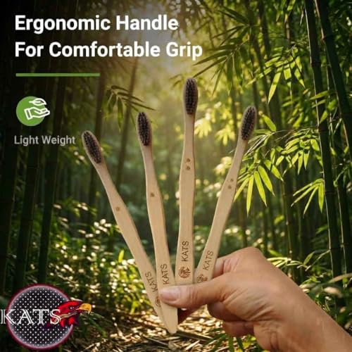 KATS Organic Bamboo Toothbrush
