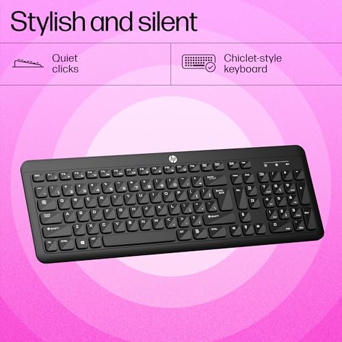HP K260 Wireless Keyboard/Quick/Comfy/Accurate/Plug