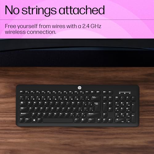 HP K260 Wireless Keyboard/Quick/Comfy/Accurate/Plug