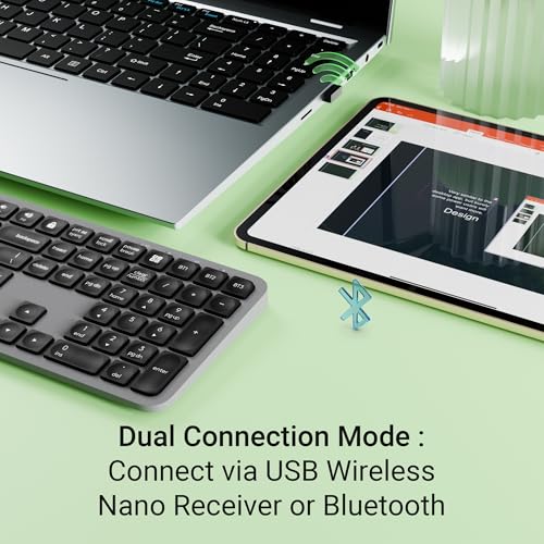 ZEBRONICS K5002MW Slim Wireless Keyboard