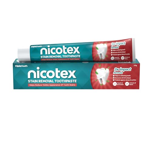 Cipla Nicotex Stain Removal Toothpaste