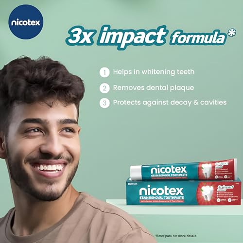 Cipla Nicotex Stain Removal Toothpaste
