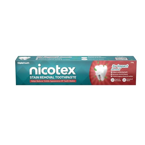 Cipla Nicotex Stain Removal Toothpaste