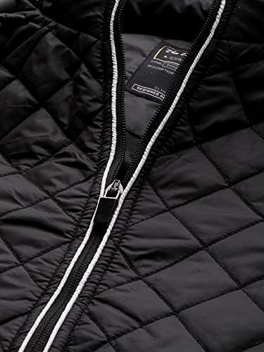 The Indian Garage Co Men Slim Fit Solid Puffer Jackets - Image 3