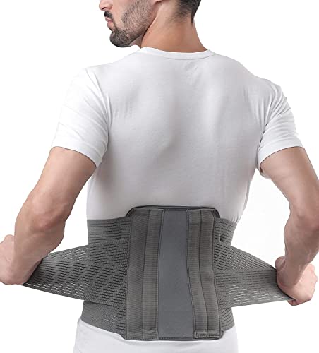 Unisex Contoured Lumbar Support Belt