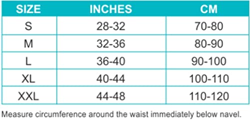 Unisex Contoured Lumbar Support Belt