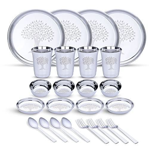 Limetro Steel Stainless Steel Dinner