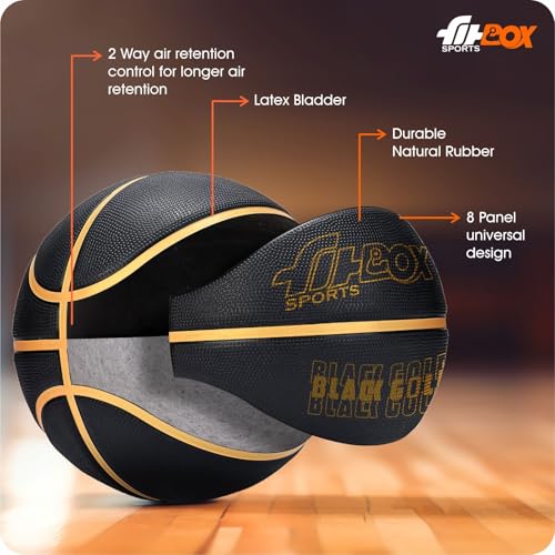 FitBox Sports Blend BlackGold Basketball
