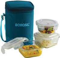 BOROSIL Teal Bag, 3 Pc