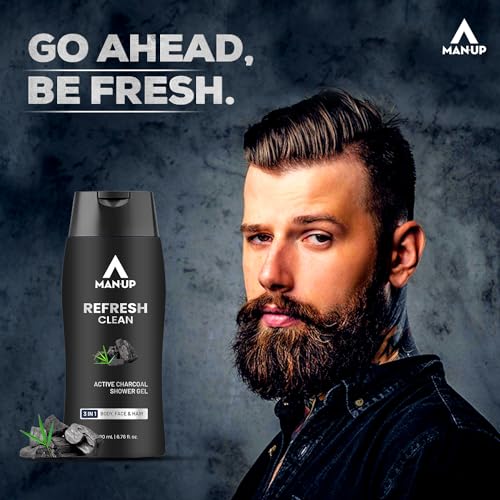 Man-Up Refresh Clean Active Charcoal