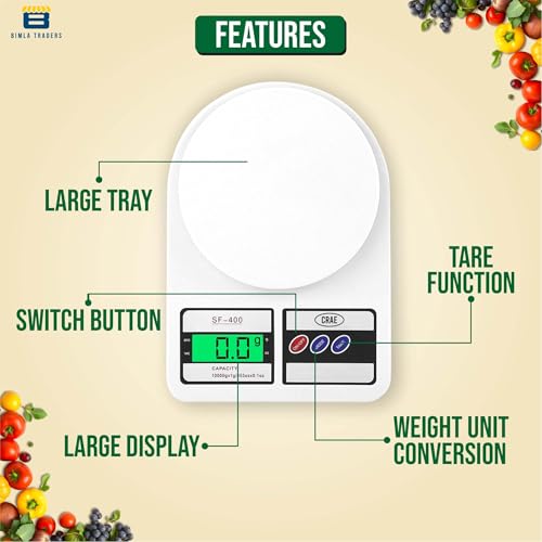 CRAE SF-400 Digital Kitchen Weighing
