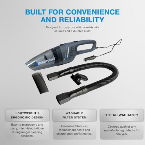 Blaupunkt Car Vacuum Cleaner VC 3008 GY - Image 4