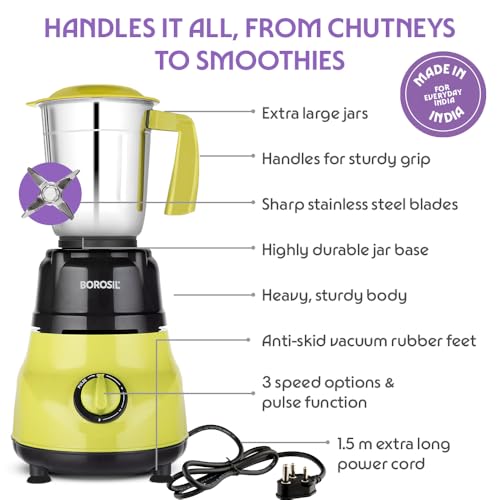 Borosil Max 500 W Mixer