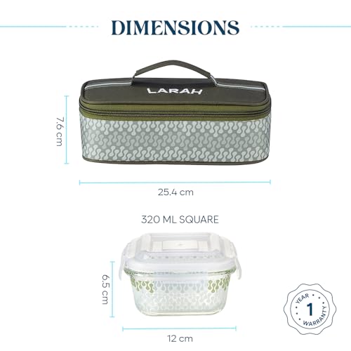 Gracia Borosilicate Glass Lunchbox