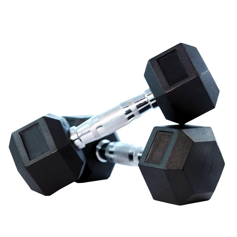 Hexa Dumbbells Set (Pack of 2) (1 Kg - 40 Kg)