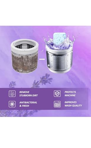Lavender-scented 20 Pcs Washing Machine