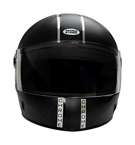 Studds Chrome Eco Full Face Helmet- Black (L), Motorcycling - Image 3
