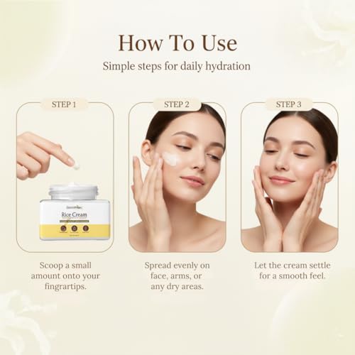 Rice Face Cream with Shea