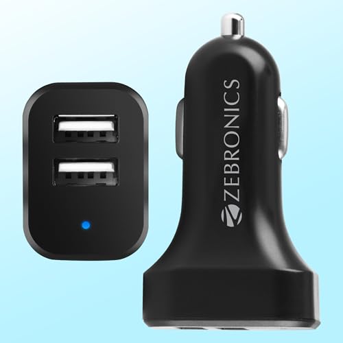 ZEBRONICS CC242A3 Car Charger
