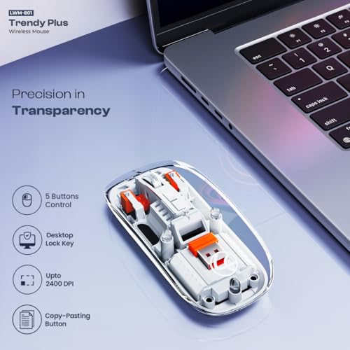 LAPCARE Trendy Plus Transparent Wireless