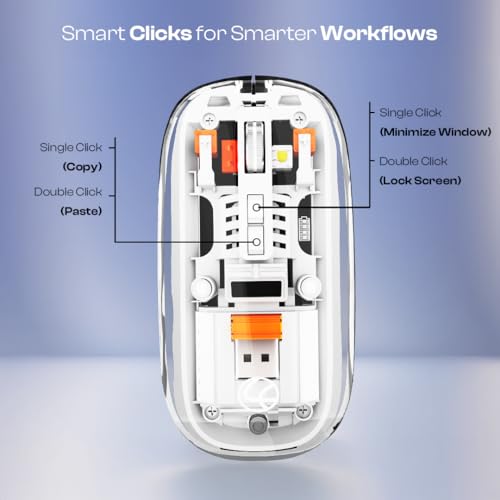 LAPCARE Trendy Plus Transparent Wireless