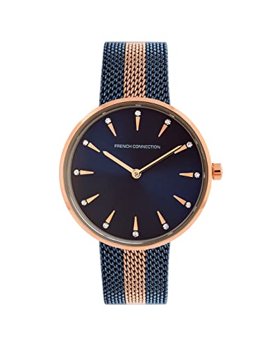 French Connection Stainless Steel Analog