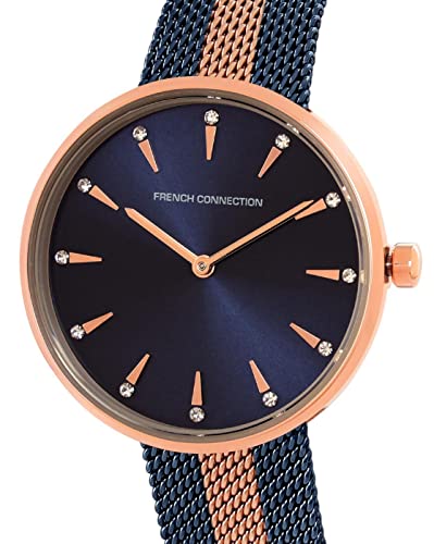 French Connection Stainless Steel Analog